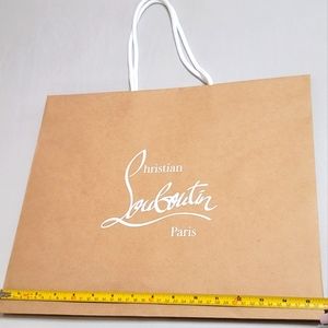Christian Loboutin paper bag